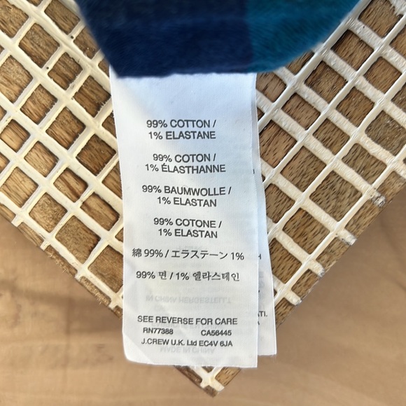 J. Crew Buffalo Check Button Down Shirt - Picture 8 of 8